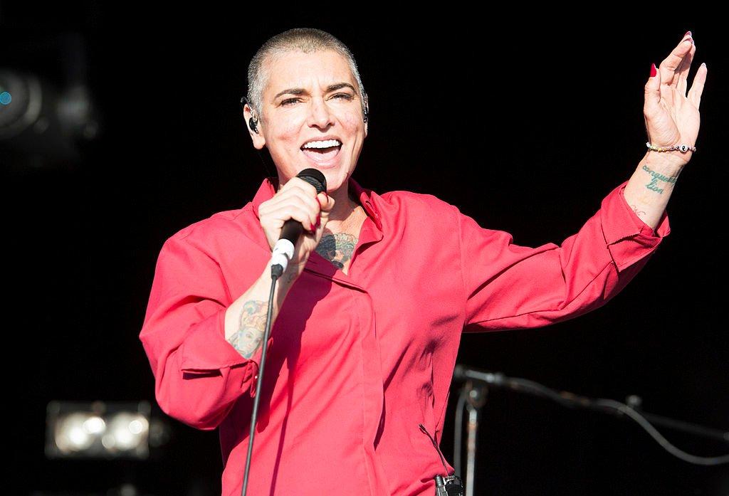 Sinéad O’Connor performing